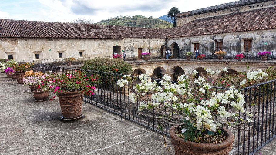 Guatemala, Antigua : couvent de las Capuchinas