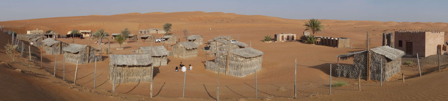 Oman, désert de Wahiba Sands : Nomadic Desert Camp