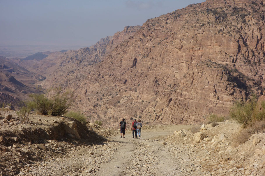 Jordanie, sur le chemin du Wadi Dana Trail