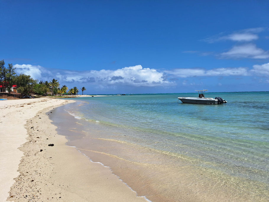 Rodrigues : la jolie plage de l'Anse Mourouk