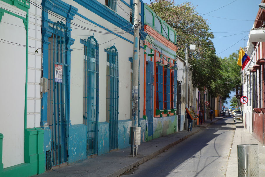 Colombie : rue de Santa Marta