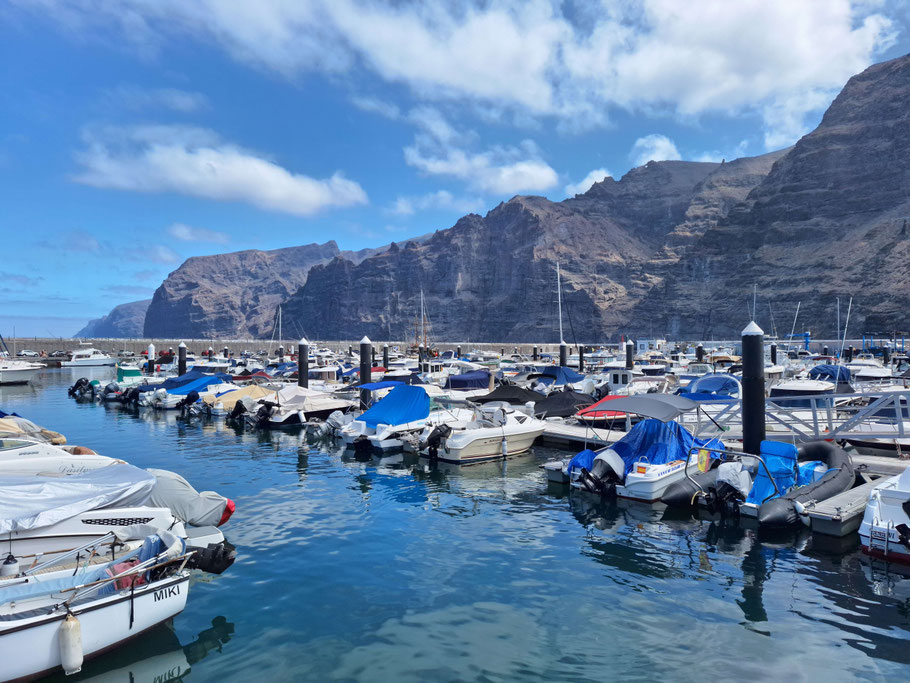 Canaries, Tenerife : port de Los Gigantes