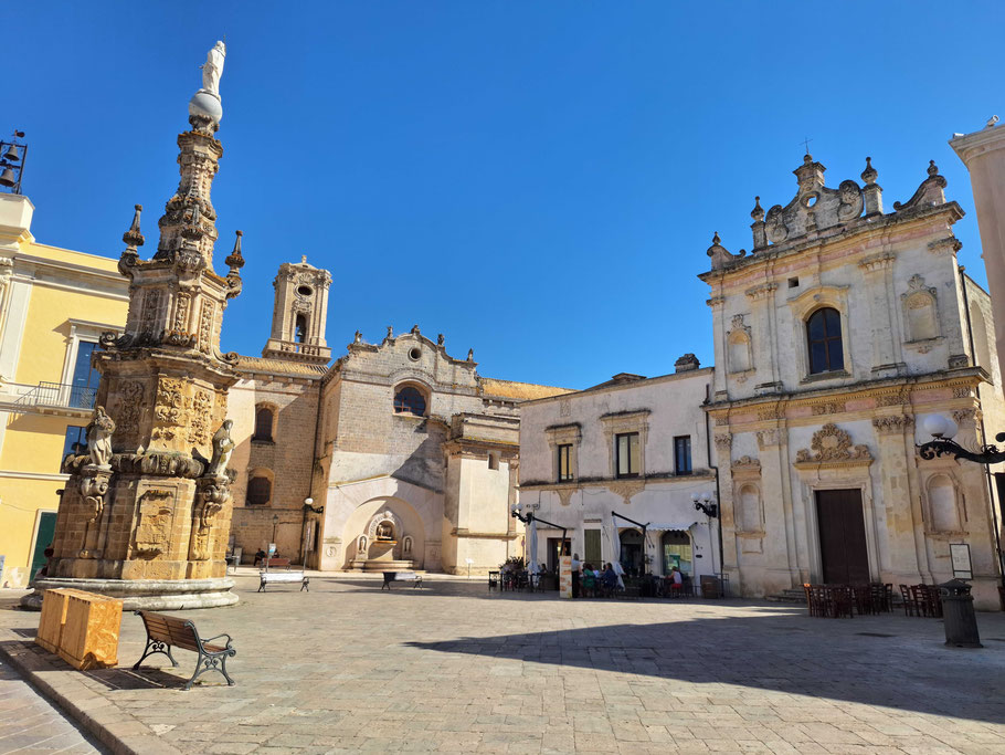 Les Pouilles : Nardò, Piazza Antonio Salandra
