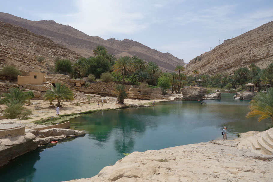 Oman, Wadi Bani Khalid, premier bassin