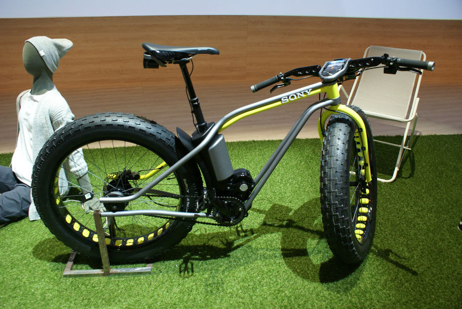 Das Konzept-E-Bike von Sony