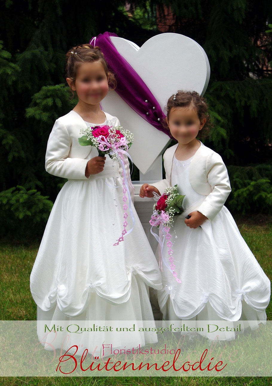 Autoschmuck Hochzeit Blumen