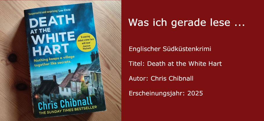 Was ich gerade lese: "Death at the White Hart" von Chris Chibnall