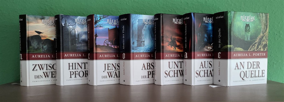 Die 7-bändige Nicolae-Saga: Mystische Familiengeschichte im viktorianischen England und sagenumwobenen Rumänien von Aurelia L. Porter