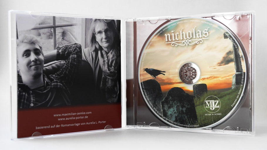 Der Soundtrack zur Nicolae-Saga: als CD und als Download © 2019 Maximlian J. Zemke