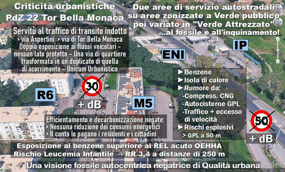 Contrasto tra obiettivi di decarbonizzazione e picchi benzene OEHHA da stazioni carburanti in PdZ 22