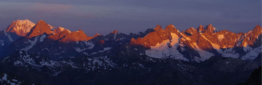 Panorama depuis l'Aiguille du Midi - Tableau Photo - Jérôme Obiols