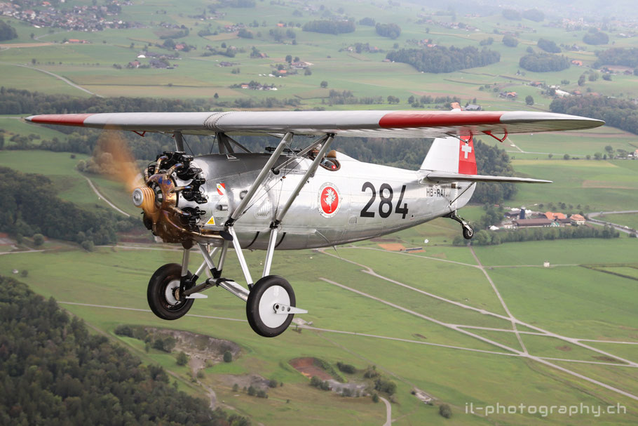 dewoitine stadt thun d.26 bückertreffen air to air