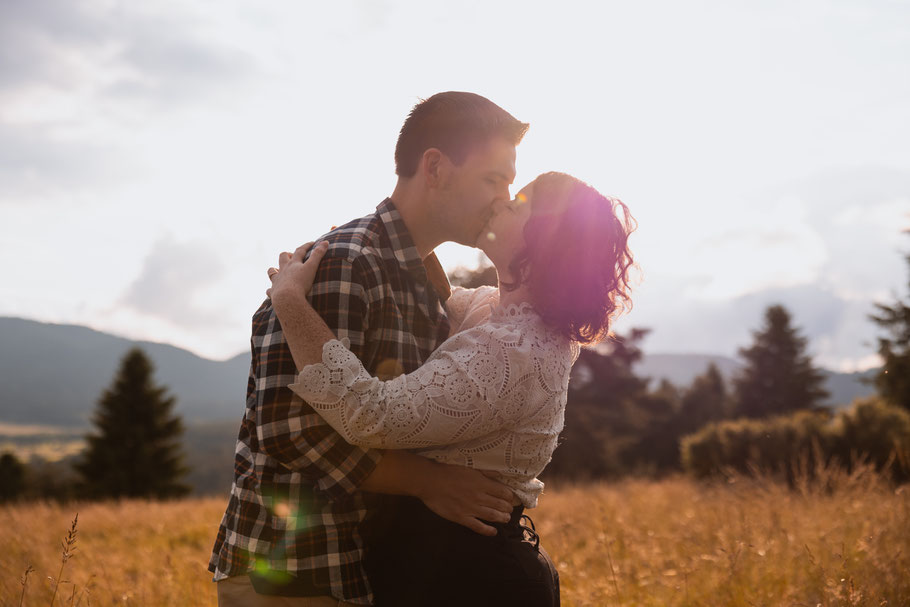 Shooting photo couple Puy de Dôme