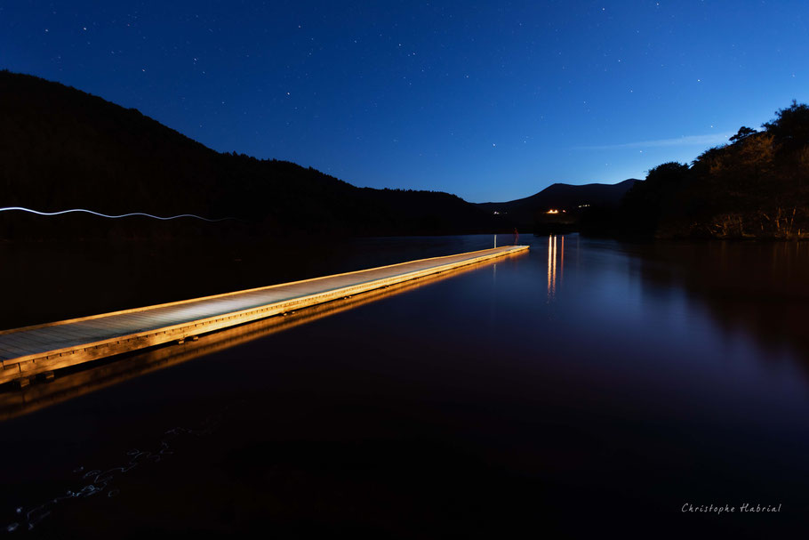 Light painting lac chambon