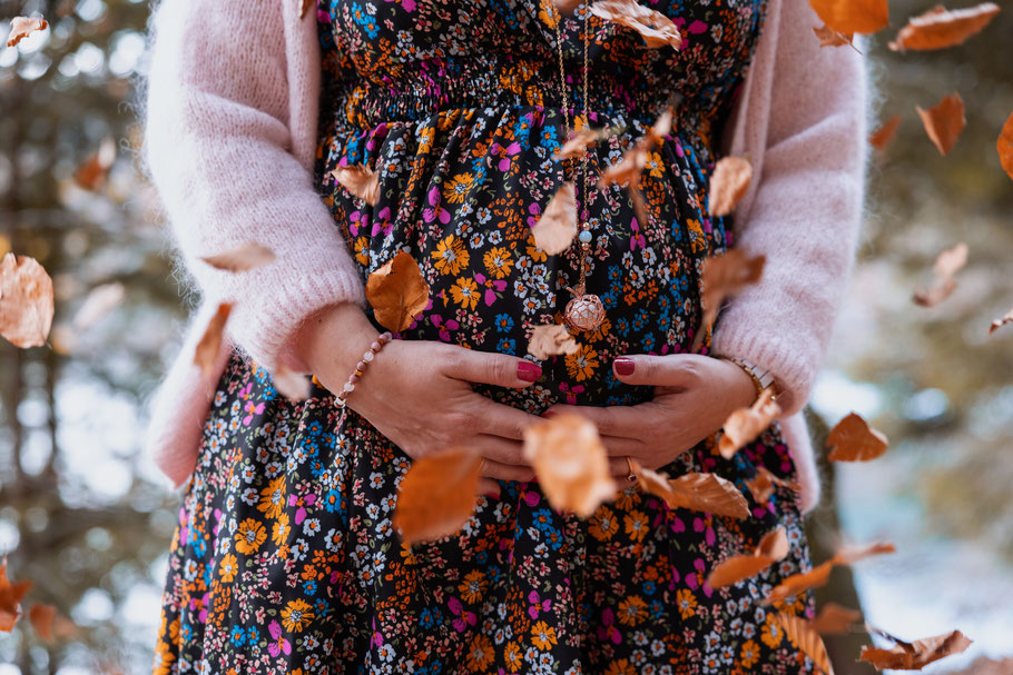 Photographe Grossesse Clermont-Ferrand - couleurs automnales
