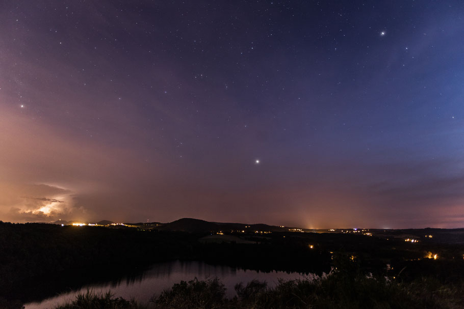 Gour de Tazenat nuit