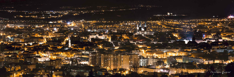 Clermont Ferrand de nuit