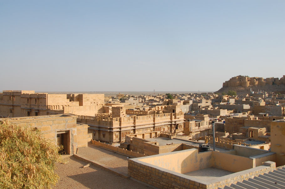 Blick auf Jaiselmer, Rajastan / Indien