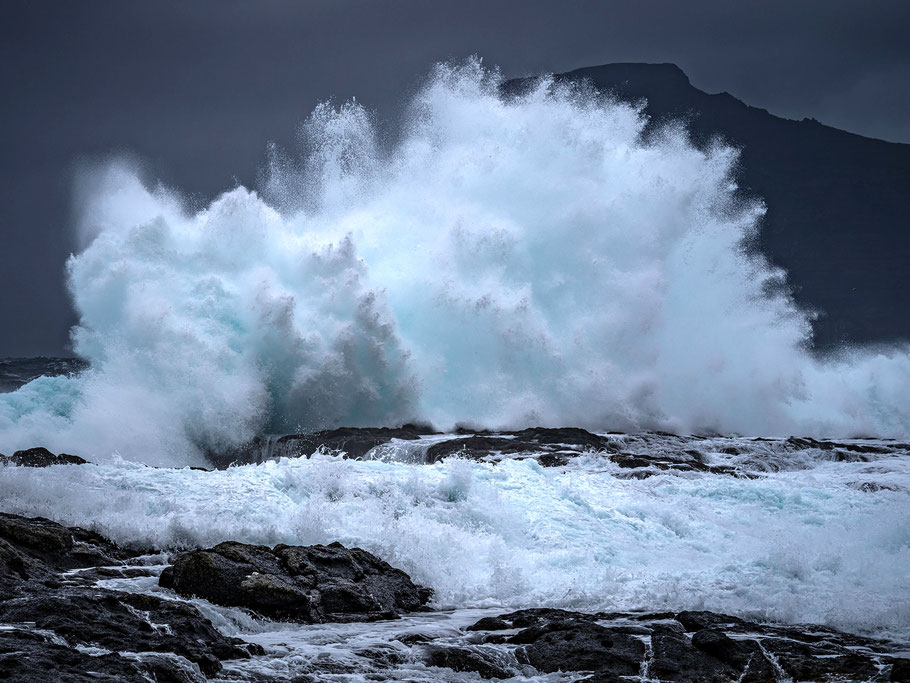 Sturm auf den Färöer-Inseln