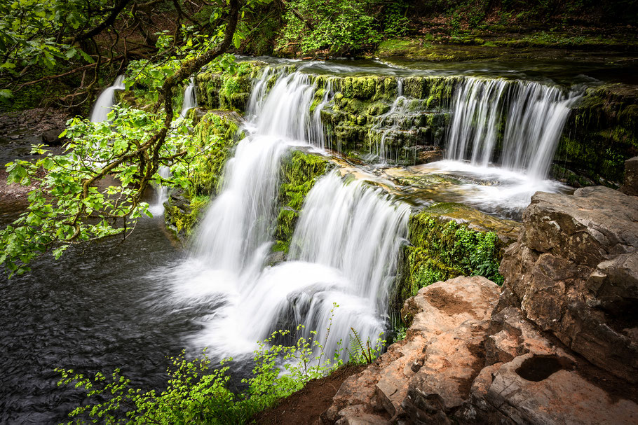 Wasserfälle bei Pontneddfechan