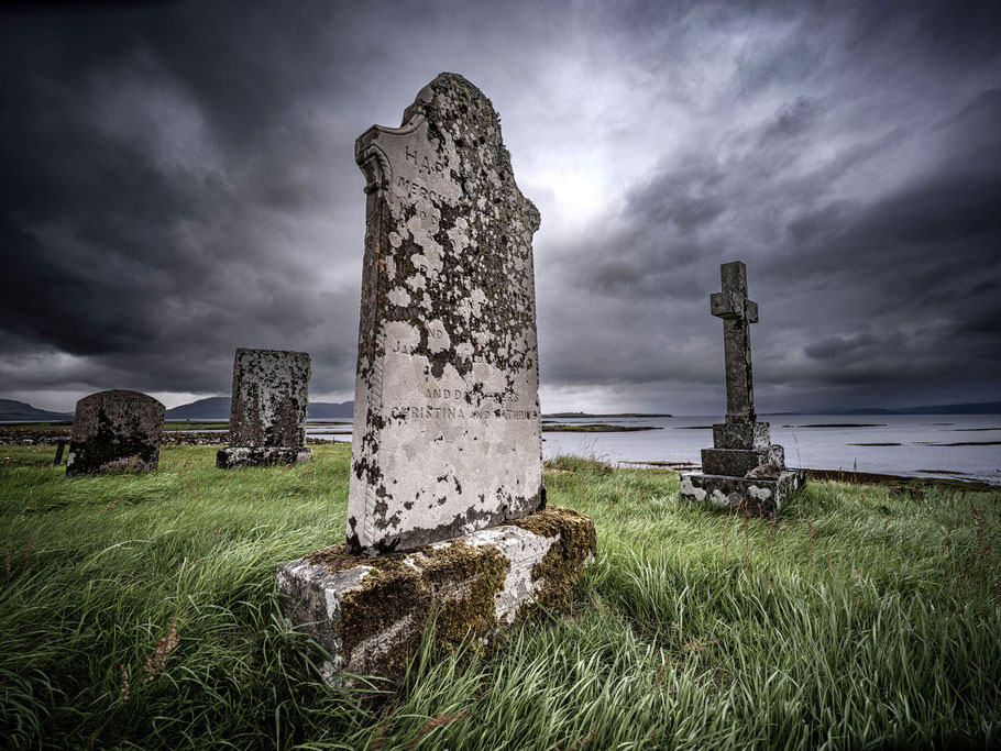 Ashaig Cemetery zwischen Broadford und Kyleakin