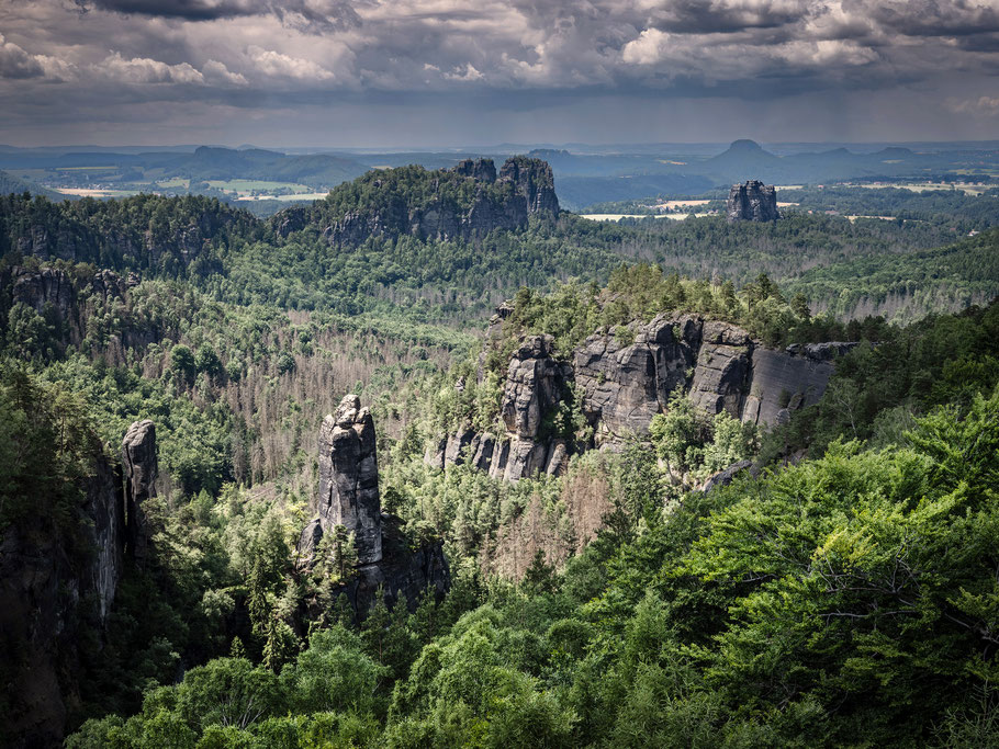 Blick vom Carolafelsen