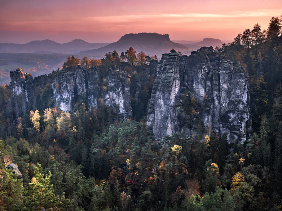 Blick zum Lilienstein