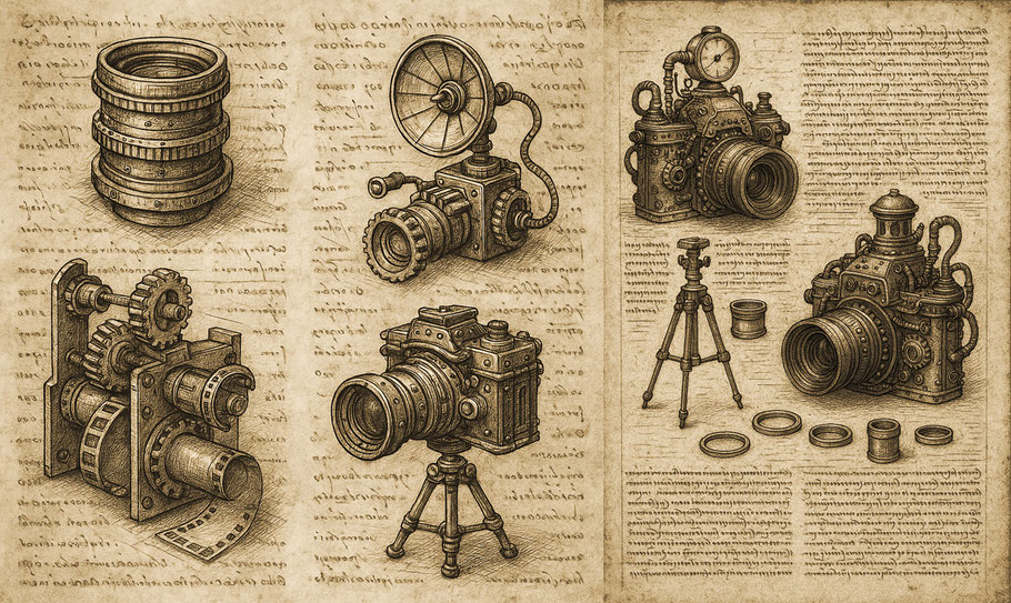 Kameratechnik und Objektiv, beides wichtig bei der Landschaftsfotografie