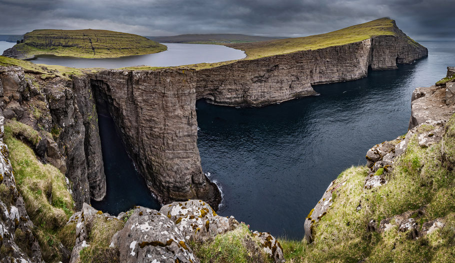 Sørvágsvatn , Trælanipan