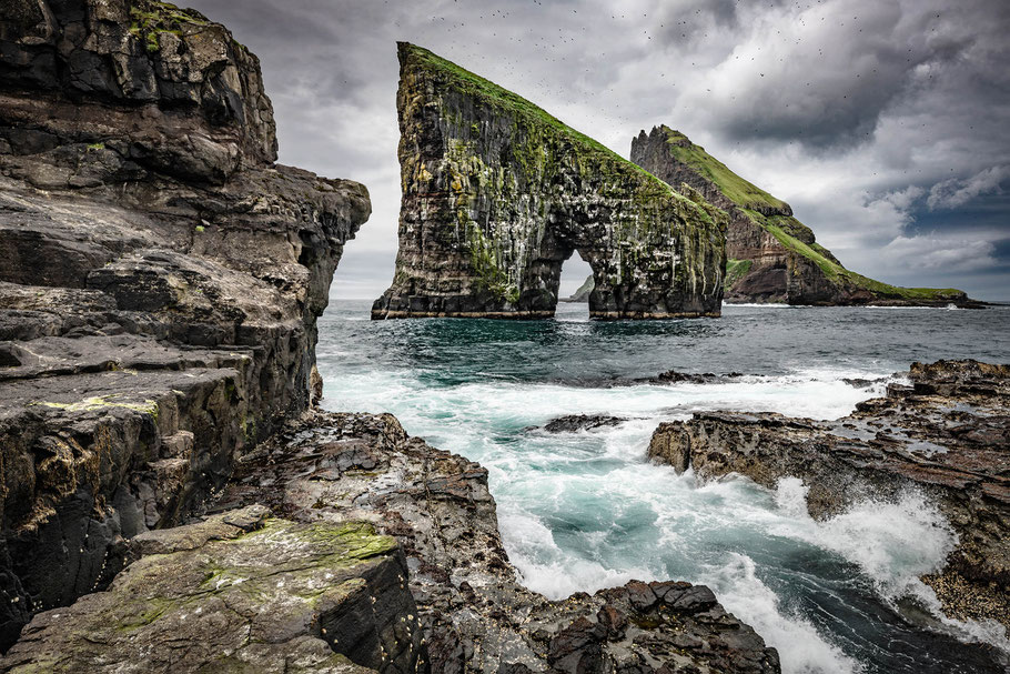 Drangarnir und Tindholmur, Färöer, Fotoreise
