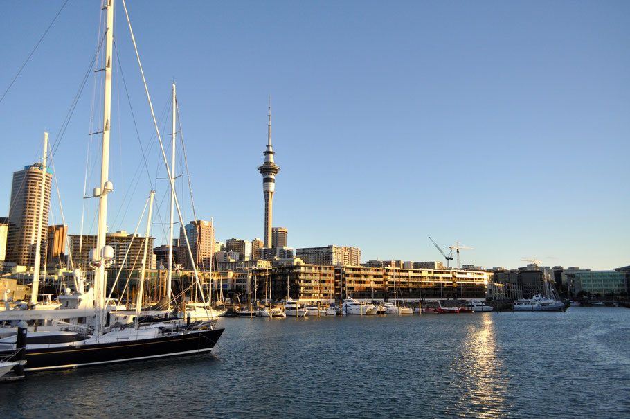 Aucklands Hafengegend