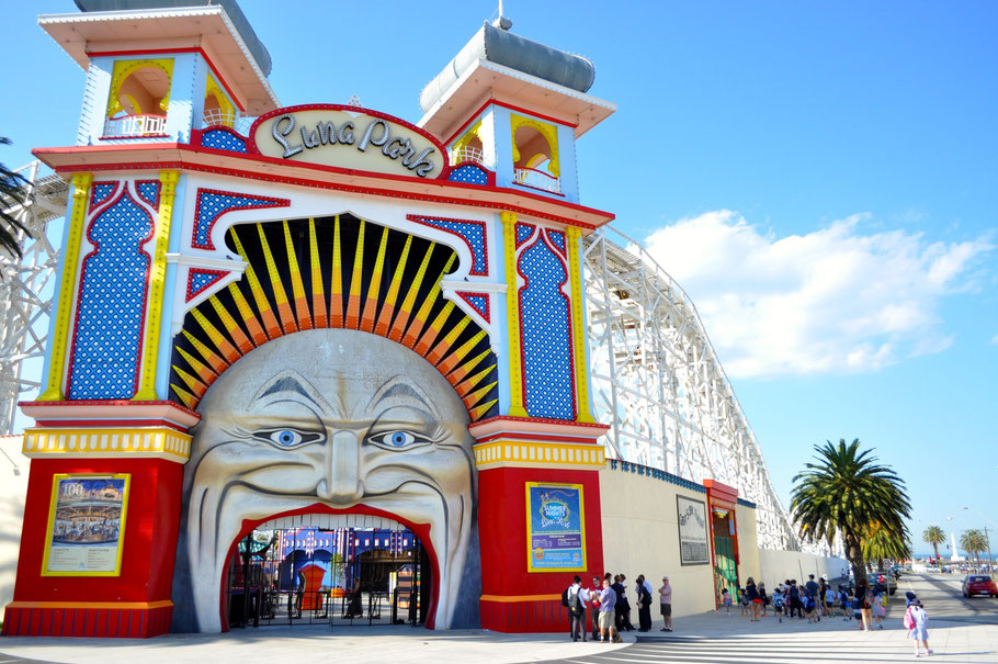 Eingang zum Luna Park