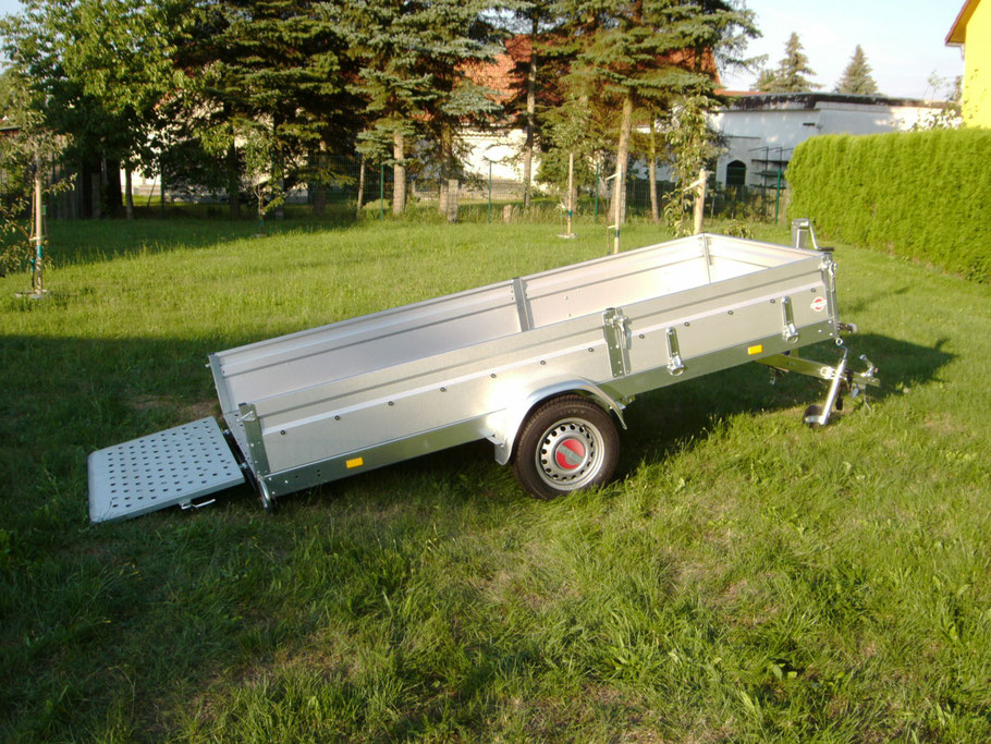 Kipper, Anhänger, Kipptrailer, Kippanhänger Anhänger 750 Kg EFK Anhänger Verleih