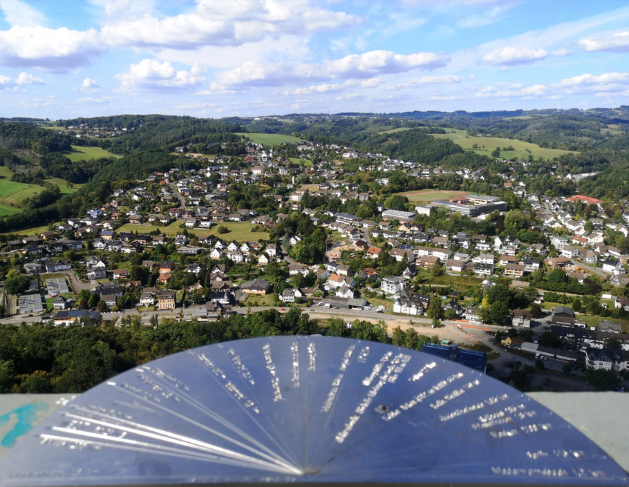 Alles schön und stilvoll beschildert.