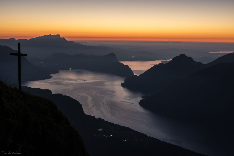 Abendrot auf dem Fronalpstock