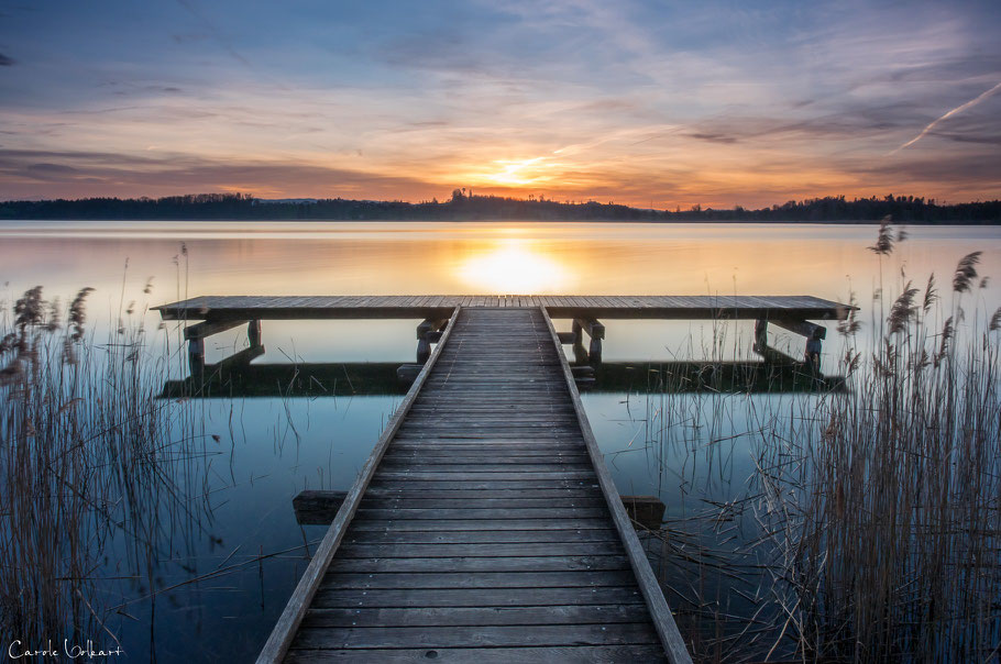 Sonnenuntergang Pfäffikersee