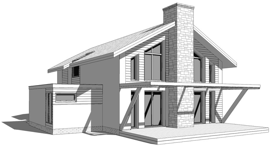 maison en ossature bois région annecy, ocoeurdesplans