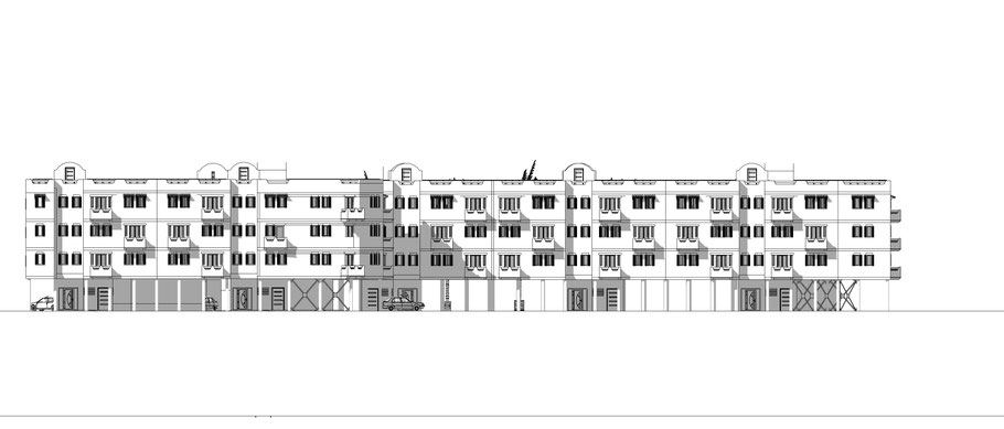 Projet architectural en 3D pour investisseur-promoteur immobilier, concept situé en Tunisie