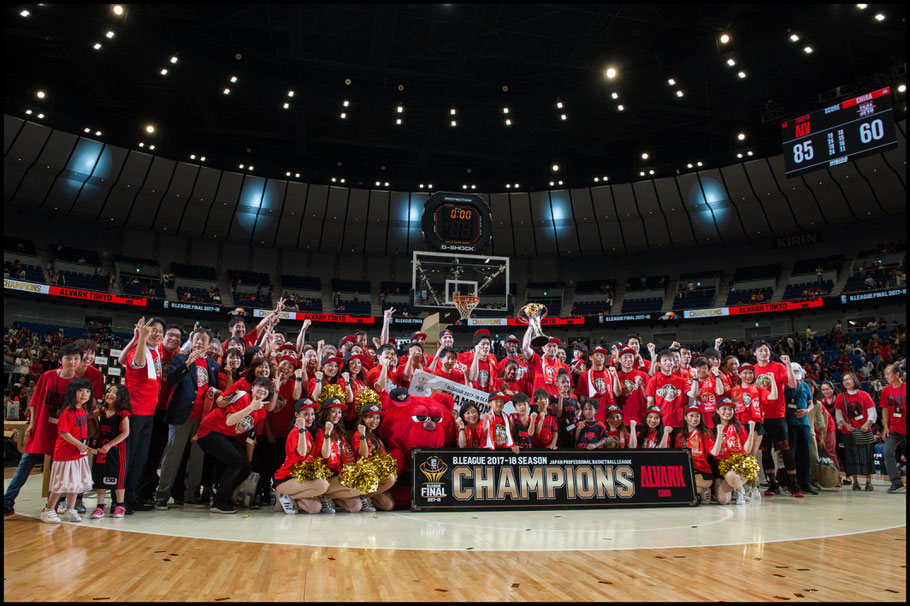 Alvark Tokyo won their first championship since 2012 - Chris Pfaff, Inside Sport: Japan, May 26, 2018