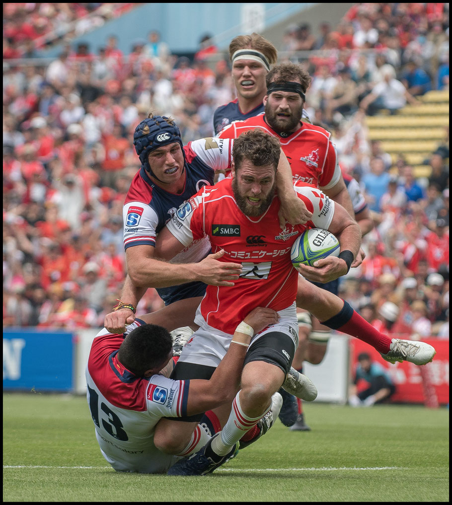 Grant Hattingh scores after a clever bit of build up play – Chris Pfaff Inside Sport: Japan, May 12th, 2018