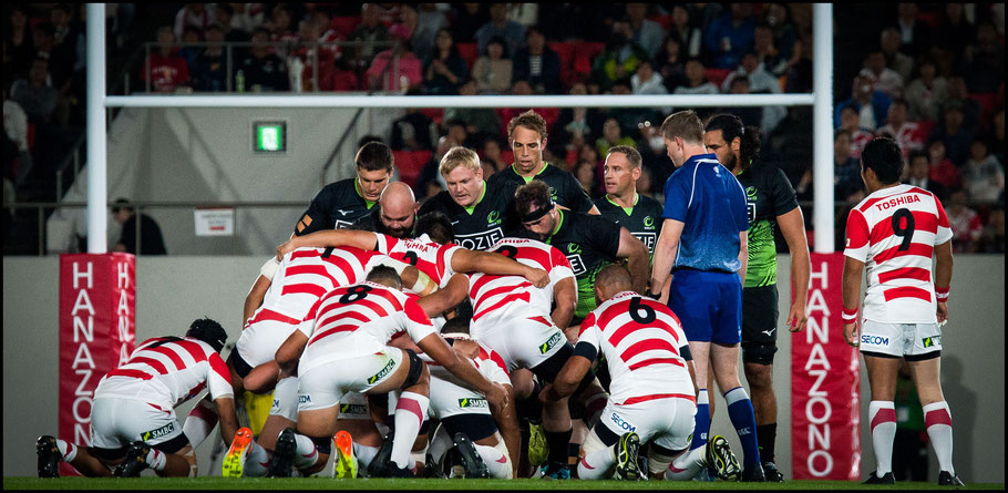 Scrums proved a problem early on - Lionel Piguet, Inside Sport: Japan, Oct 16, 2018