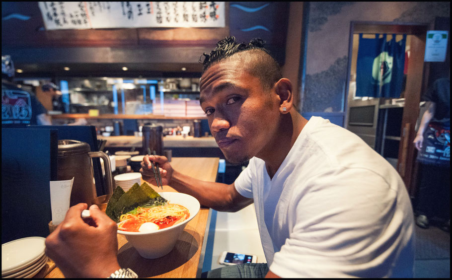 King is a big fan of ramen — Lionel Piguet, Inside Sport: Japan, June 13, 2017