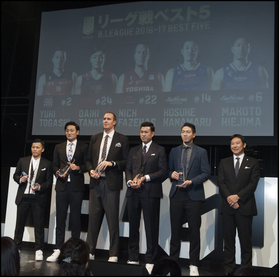 There were no players from champions Tochigi Brex in the Best Five - Chris Pfaff, Inside Sport: Japan, May 30, 2017