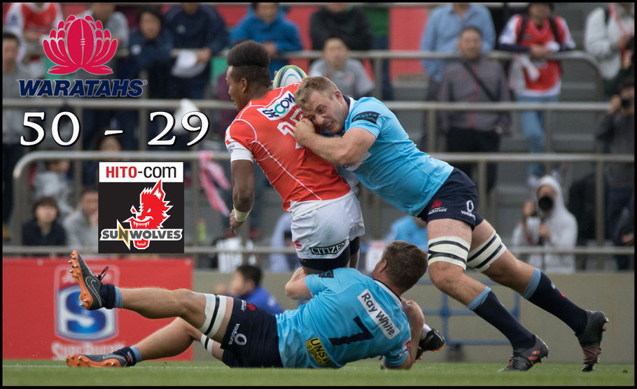 Sunwolves struggled against the powerful Waratahs – Sachiyo Karamatsu Inside Sport: Japan, April 7th, 2018