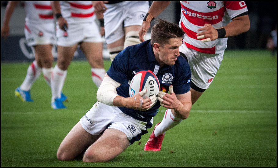 Henry Pyrgos scored all Scotland's first half points - John Gunning, Inside Sport: Japan, June 25, 2016