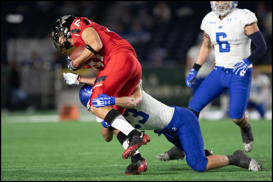 Last year's JXB MVP Clark Nakamura was held to two catches for 15 yards  – Sachiyo Karamatsu, Inside Sport: Japan, Dec 17th, 2018