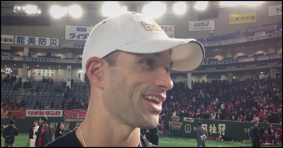 Former Fujitsu Frontiers WR Brad Brennan - Inside Sport: Japan