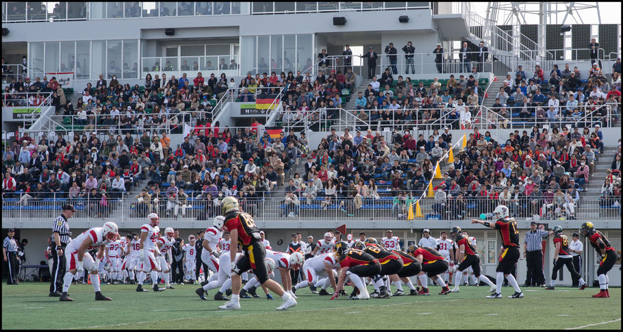 Germany -v- Japan, Fujitsu Stadium Kawasaki. — John Gunning, Inside Sport: Japan, April 12, 2014