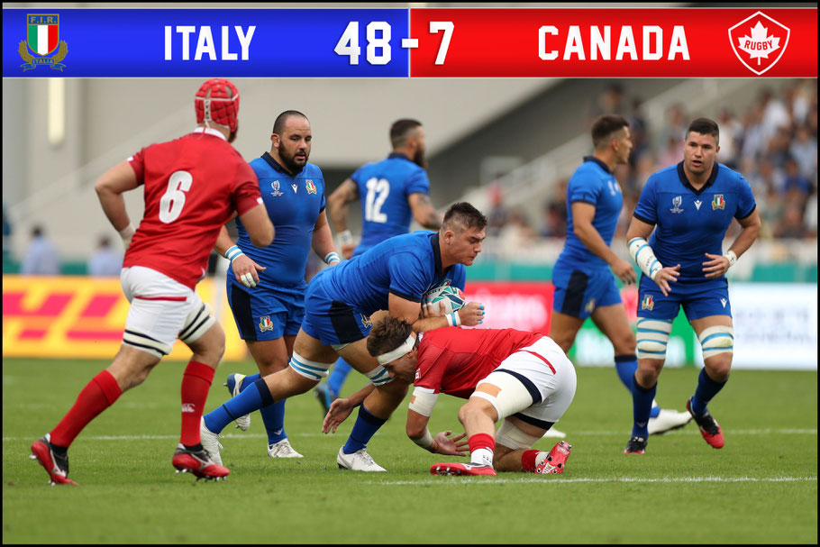 Italy had little trouble dispatching Canada - David Ramos (World Rugby via Getty)