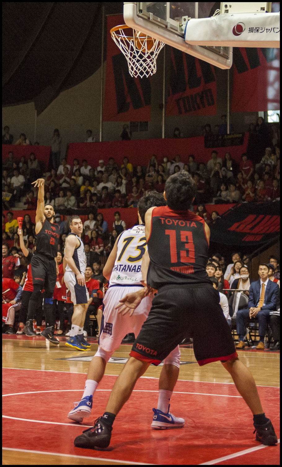 Brex secured the win when this Jeff Ayres 3-point attempt fell short.  — Chris Pfaff, Inside Sport: Japan, May 3, 2017